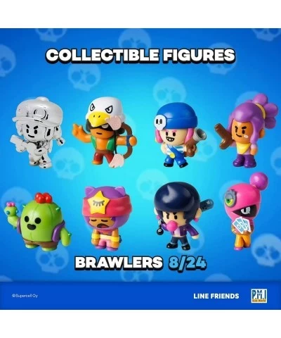 Brawl Stars Collectible Figures | 8 Brawl Stars Toys Out of 24 Collectibles in 1 Pack | 1 Rare Mystery Figure | Officially Li...