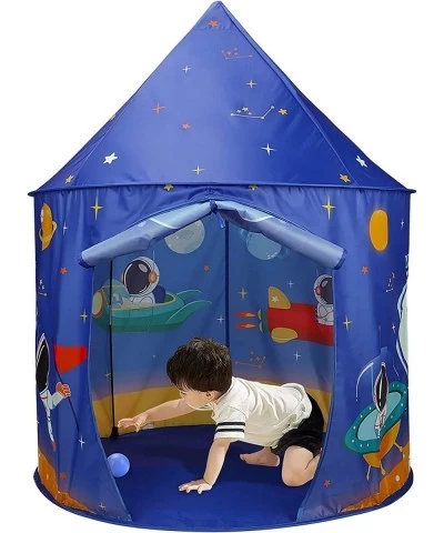 Spaceship Rocket Indoor Kids Play Tent for Boys and Girls (Rocket Ship) $49.15 Kids' Play Tents & Tunnels