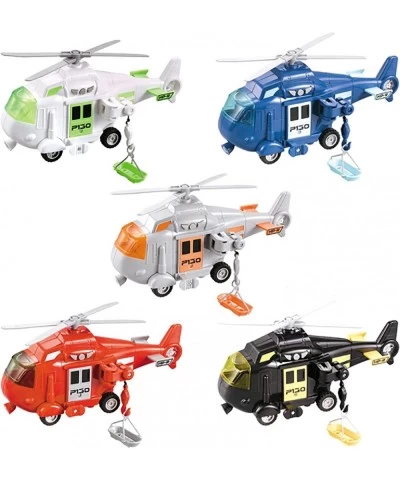 OMGTOY Military Helicopter Airforce Airplane Toy with Hanging Basket Lights and Sounds for Kids(Red) $33.53 Play Figure Vehicles