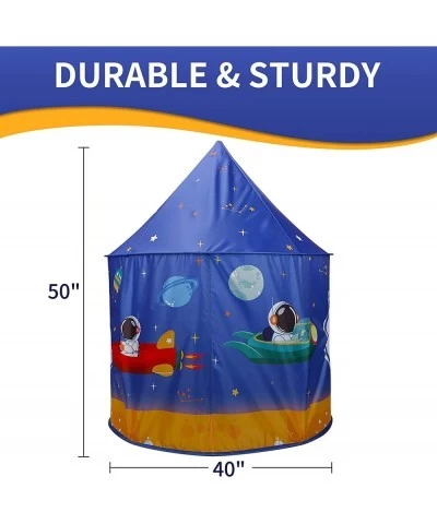 Spaceship Rocket Indoor Kids Play Tent for Boys and Girls (Rocket Ship) $49.15 Kids' Play Tents & Tunnels