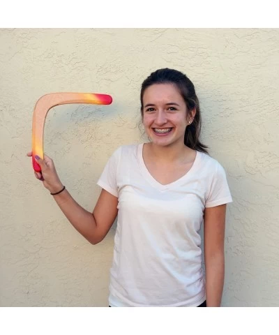 Glacier Wooden Boomerang - for Throwers 13-80! Great Returning Boomerangs $41.92 Flying Toys