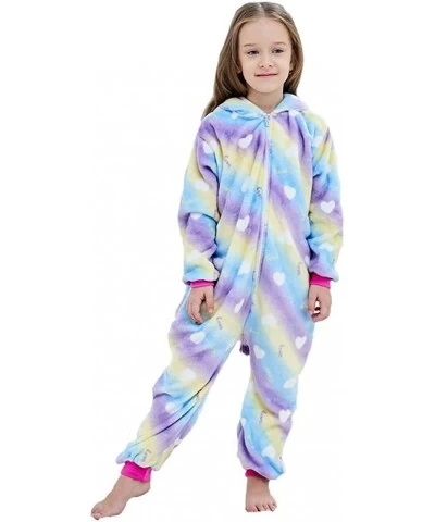 Kids Unicorn Onesie Animal Pajamas Halloween Cosplay Costume Sleepwear Gift for Girls and Boys $43.90 Kids' Costumes