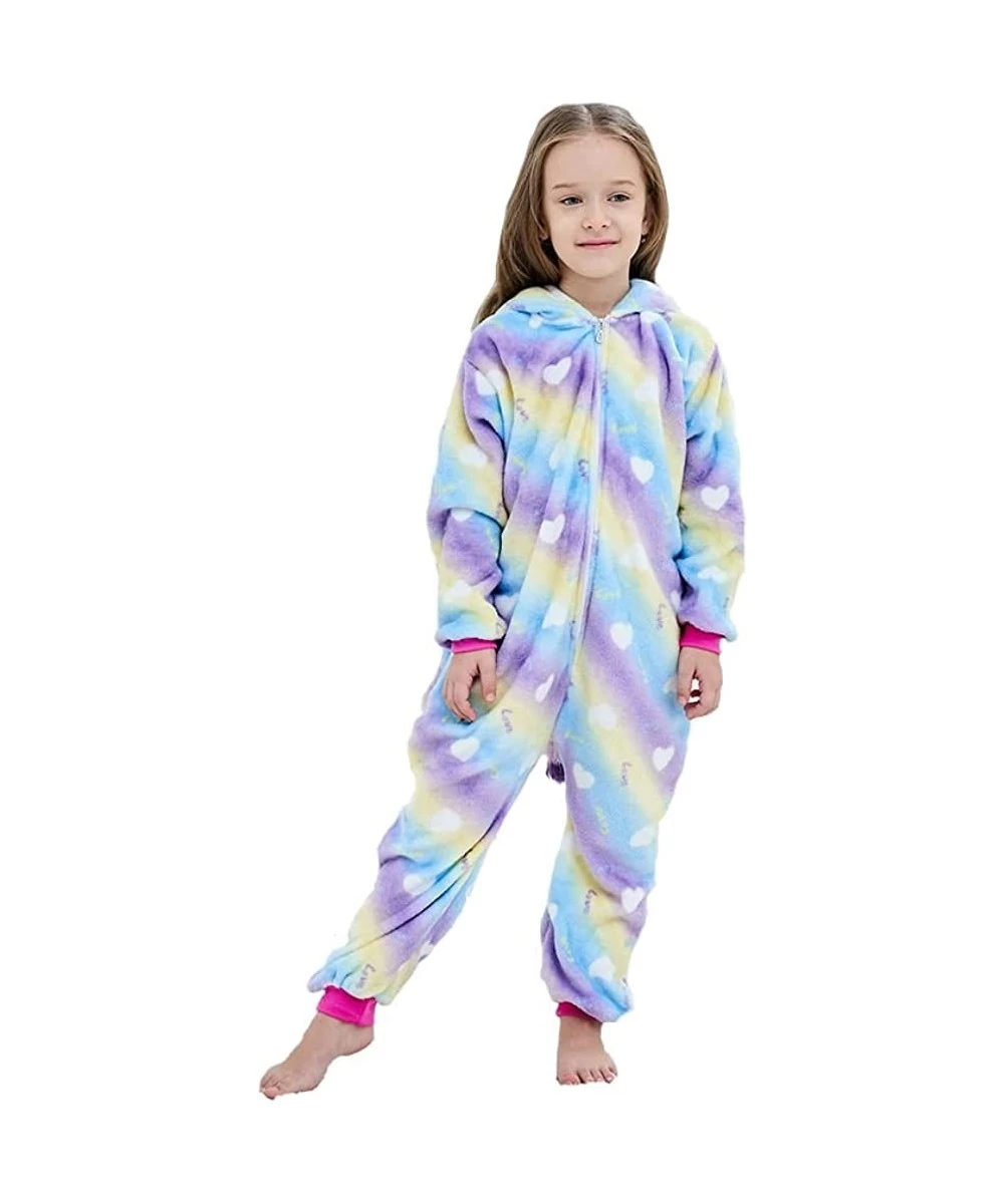 Kids Unicorn Onesie Animal Pajamas Halloween Cosplay Costume Sleepwear Gift for Girls and Boys $43.90 Kids' Costumes