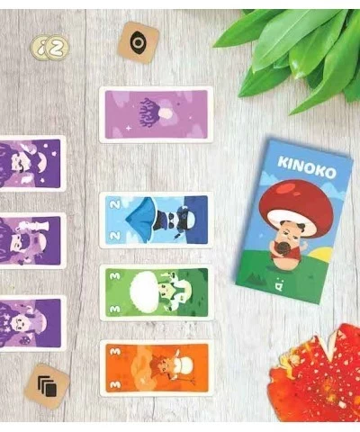 Kinoko | Board Game | Ages 7+ | 2-4 Players | 20 Minutes Playing Time Multicolor (CSGKINOKO) $36.93 Board Games