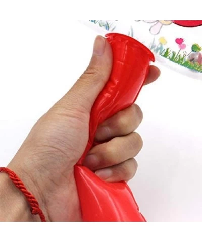 10pcs Squeaky Hammer Inflatable Cartoon Hammer with Sound Bell Clown Handle Hammer Funny Toys for Toddler Kids (Random Color)...