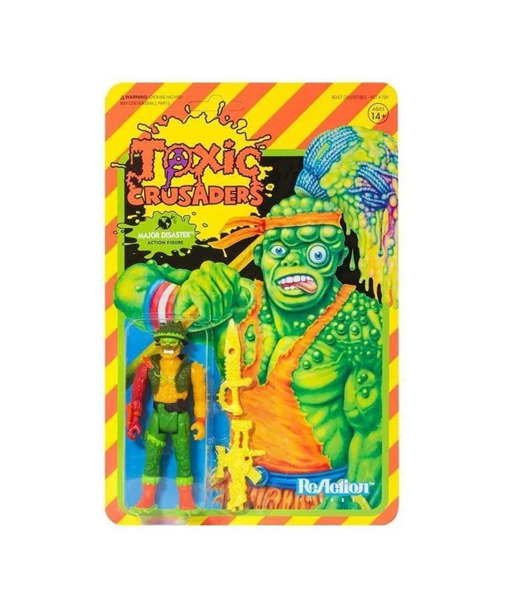 Toxic Crusaders: Major Disaster Reaction Figure Multicolor $36.35 Kids' Play People Figures