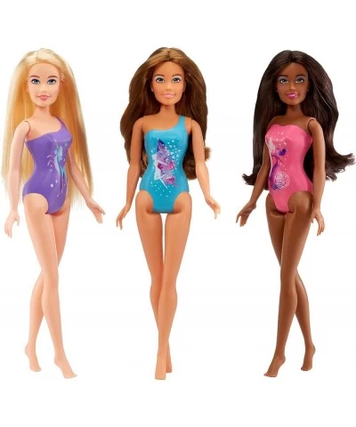 MGA's Dream Ella Splash Doll 3 Pack- DreamElla Aria and Yasmin 11.5" Long Hair Doll in Teal Purple Pink Swimsuit with Fantasy...