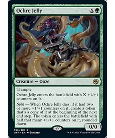 Magic: the Gathering - Ochre Jelly (196) - Adventures in The Forgotten Realms $11.75 Trading Cards & Accessories