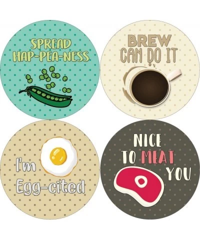 Inspiring Puns Stickers (5-Sheet) - Stocking Stuffers Premium Quality Gift Ideas for Children Teens & Adults - Corporate Give...