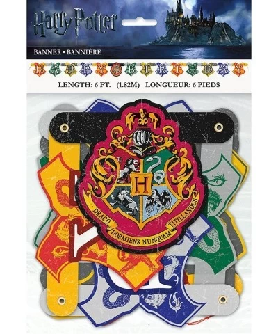 6ft Harry Potter Birthday Banner $14.27 Piñatas