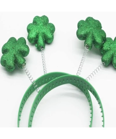 St Patrick's Day Headband Shamrock Head Boppers Hats St Patrick's Day Decorations 2Pcs $22.40 Kids' Party Hats