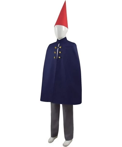 Wirt Cosplay Halloween Wirt Mantle Cape Costume Navy Blue Cloak Uniform Outfits with Hat $82.44 Kids' Costumes