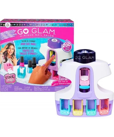 Cool Maker GO Glam U-nique Metallic Nail Salon with 200 Icons and Designs 4 Bonus Polishes Stamper & Dryer Nail Kit for Girls...