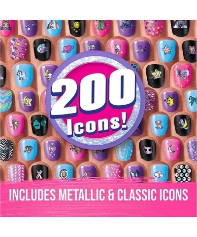 Cool Maker GO Glam U-nique Metallic Nail Salon with 200 Icons and Designs 4 Bonus Polishes Stamper & Dryer Nail Kit for Girls...