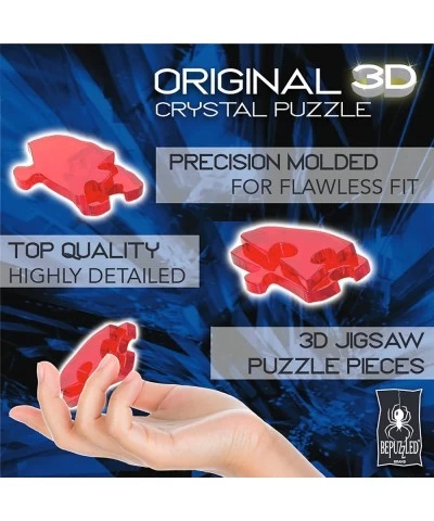 Original 3D Crystal Jigsaw Puzzle - Rabbit with Carrot Animal Assembly Brain Teaser Fun Model Toy Gift Decoration for Adults ...