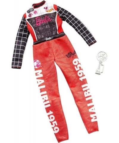 Barbie Dolls Barbie Clothes – Cute Career Barbie Accessories Set Bundle – Barbie Doll Racecar Jumpsuit Groomer Businesswoman ...