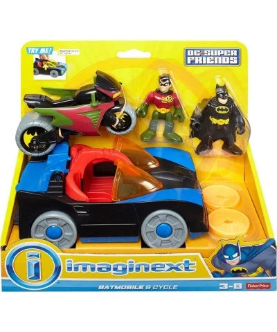 Fisher-Price Imaginext Batmobile & Cycle $44.77 Kids' Musical Instruments