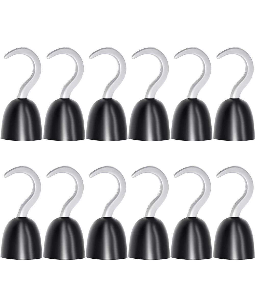 12 Pieces Pirate Hooks Captain Hook Plastic Hand Hook for Halloween Decoration Pirate Theme Party Costume Accessory Cosplay P...