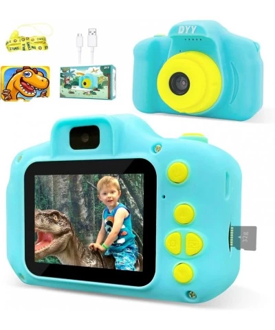 Dinosaur Theme Kids Camera HD 1080p Video Selfie Digital Camera for Kids Dream Gift for 3 4 5 6 7 8 Years Old Boys and Girls ...