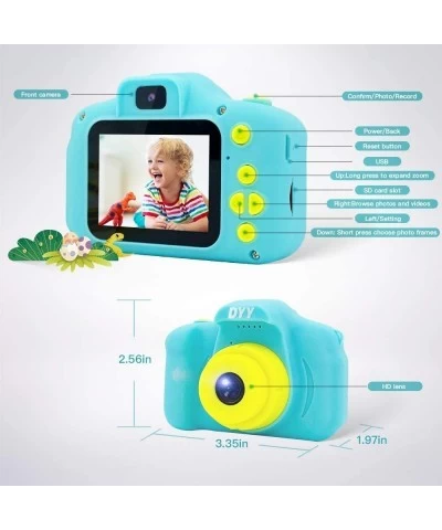 Dinosaur Theme Kids Camera HD 1080p Video Selfie Digital Camera for Kids Dream Gift for 3 4 5 6 7 8 Years Old Boys and Girls ...