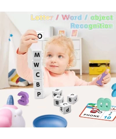 Unicorns Kindergarten Preschool Learning Activities Math Counting Matching Letter Toys - Toddler Educational Toys for 3 4 5 6...