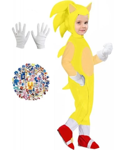 Halloween Kids Deluxe Hedgehog Costume Cosplay Cartoon Suit Onesie Outfit Jumpsuit $59.19 Kids' Costumes