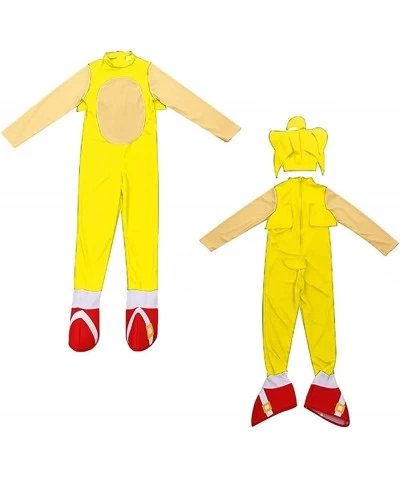 Halloween Kids Deluxe Hedgehog Costume Cosplay Cartoon Suit Onesie Outfit Jumpsuit $59.19 Kids' Costumes