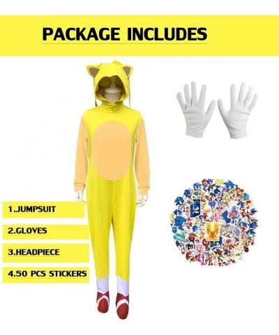 Halloween Kids Deluxe Hedgehog Costume Cosplay Cartoon Suit Onesie Outfit Jumpsuit $59.19 Kids' Costumes