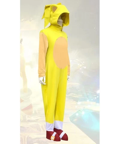 Halloween Kids Deluxe Hedgehog Costume Cosplay Cartoon Suit Onesie Outfit Jumpsuit $59.19 Kids' Costumes