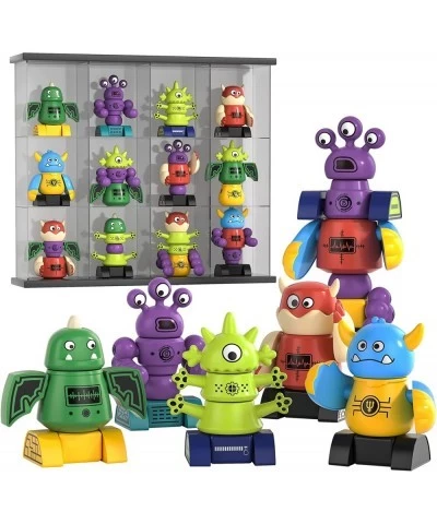 Magnetic Robot Toy for Kids 3-5 Years Old - Monster Magnetic Blocks Stacking Transform Toys for Kids with Storage Box Set for...