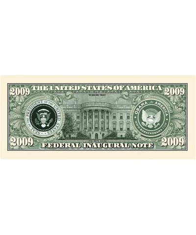 Barack Obama 44th President Collectors 2009 FEDERAL INAUGURAL NOTE 2009 Dollar Bill $15.09 Gags & Practical Joke Toys