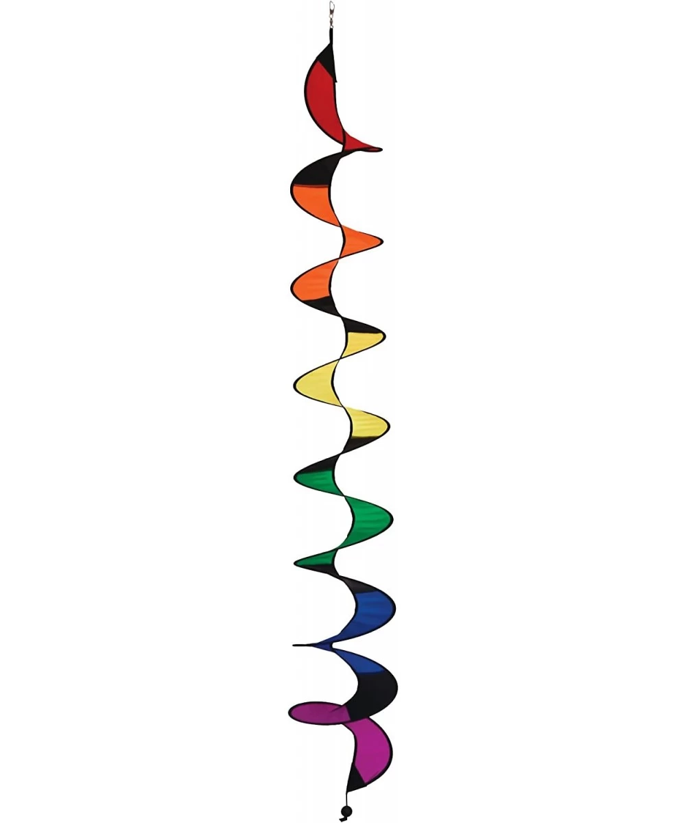 Black Rainbow Curlie 10" W x 60" H x 10" D $27.53 Kites & Wind Spinners