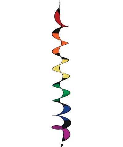 Black Rainbow Curlie 10" W x 60" H x 10" D $27.53 Kites & Wind Spinners