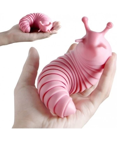 Party Favor | 7.5" Slug Toy 3D Scanning Technical Articulated Stretch Slug Fidget Toy Sensory Slug Toys for Autistic Desk Toy...