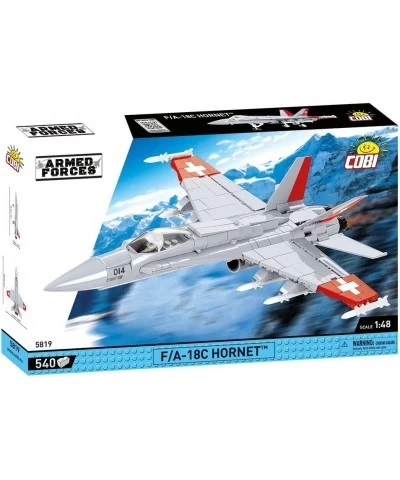 Armed Forces F/A-18C Hornet Switzerland Plane $89.36 Toy Building Sets