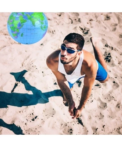 10 Pack Inflatable Globe PVC World Globe Inflatable Earth Beach Ball for Beach Playing or Teaching $37.97 Toy Sports Products