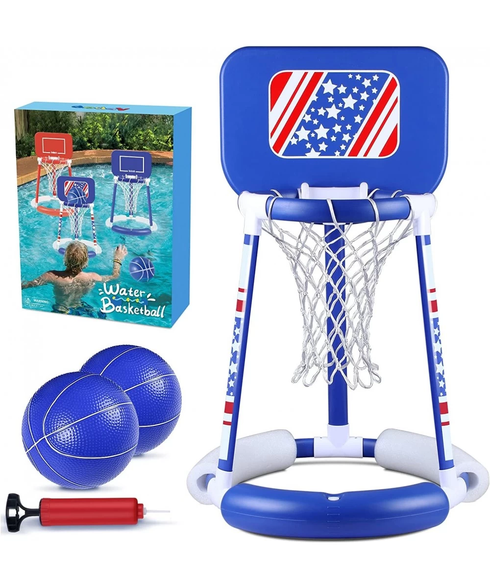 Floating Pool Basketball Hoop - Water Basketball Hoops for Kids & Adults - Basketball Game Swimming Pools Toys & Land Basketb...