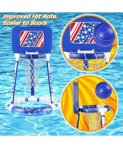 Floating Pool Basketball Hoop - Water Basketball Hoops for Kids & Adults - Basketball Game Swimming Pools Toys & Land Basketb...