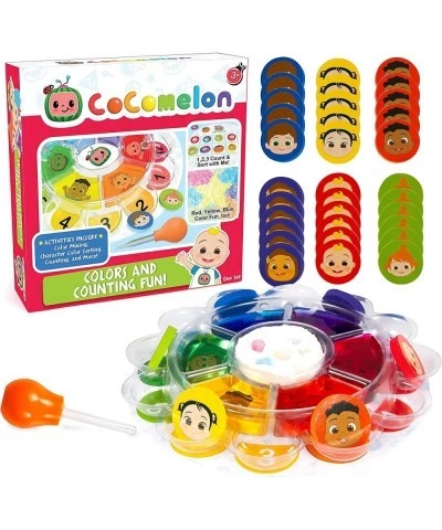 Cocomelon Color Science Kit - 5 Kids Science Experiments of Mixing Sorting and Counting - Color Chemistry Lab Set for Kids - ...