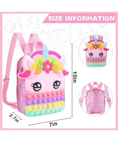 Kids Cute Pop Backpack School Supplies Book Bag $32.05 Fidget Toys