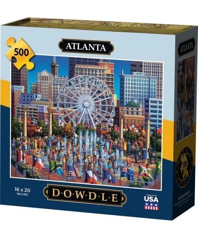 Dowdle Jigsaw Puzzle - Atlanta - 500 Piece $40.48 Jigsaw Puzzles