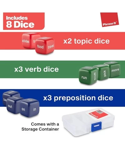 ESL English Grammar Dice Game for Teachers and Students $26.57 Dice Games