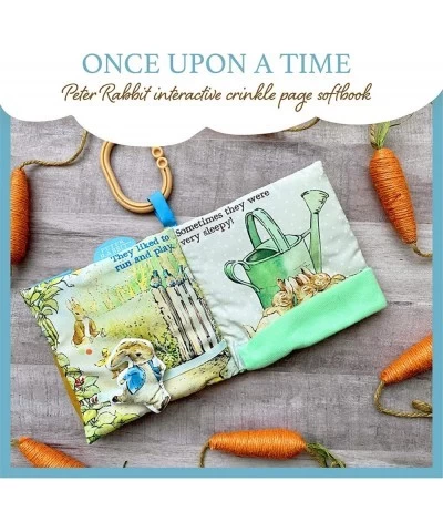 Peter Rabbit Soft Book with Teether and Crinkle 5 Inches $21.25 Baby Teether Toys