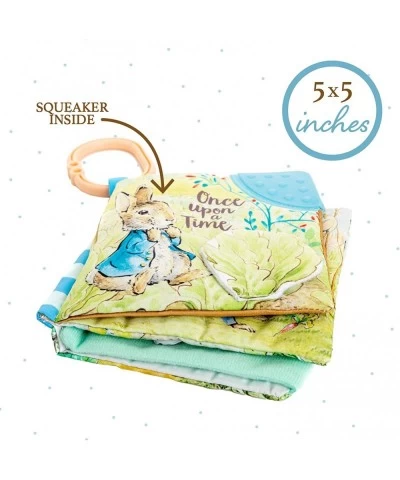 Peter Rabbit Soft Book with Teether and Crinkle 5 Inches $21.25 Baby Teether Toys