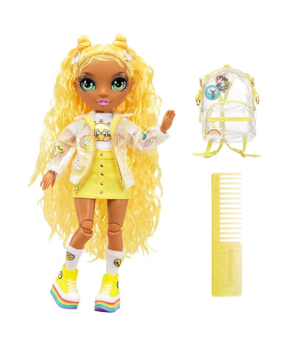 Jr High Sunny Madison - 9-inch Yellow Fashion Doll with Accessories- Open and Closes Backpack Great Gift for Kids 6-12 Years ...