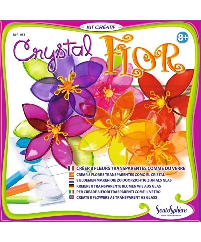 SentoSphere Crystal Flowers Craft Kit by $40.87 Kids' Drawing & Writing Boards