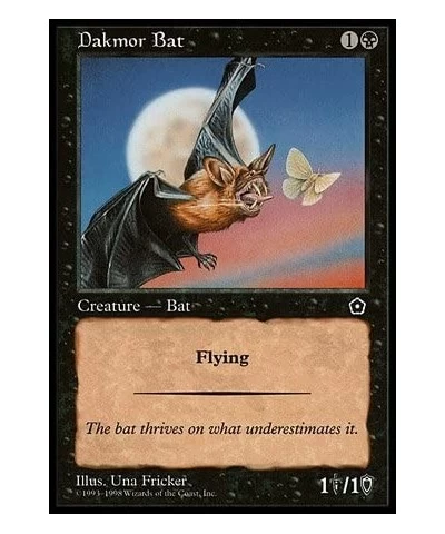 Magic: the Gathering - Dakmor Bat - Portal Second Age $11.65 Card Games