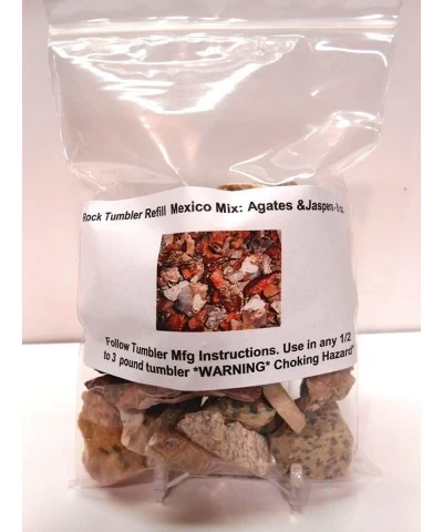 Rock Tumbler Gem Refill Kit Mexican Desert Arroyo Mix Rough 8oz. $25.90 Kids' Rock Tumblers