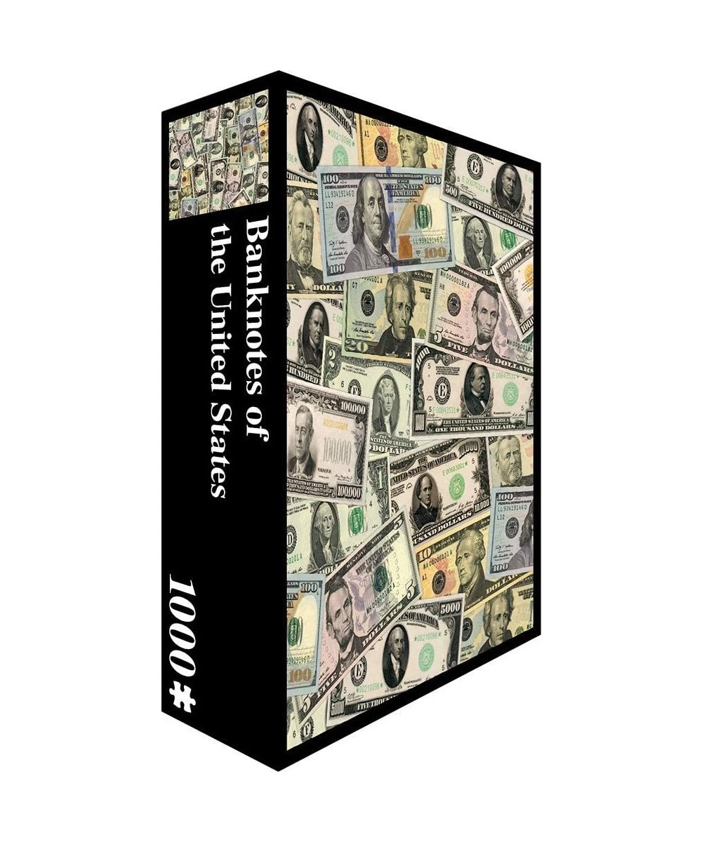 Banknotes of the United States - 1000 Piece Jigsaw Puzzle by Pigment & Hue $43.55 Jigsaw Puzzles