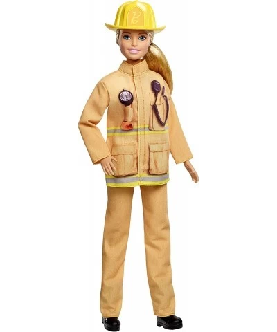 Firefighter Doll Blonde Wearing Firefighter Uniform and Hat $44.08 Dolls